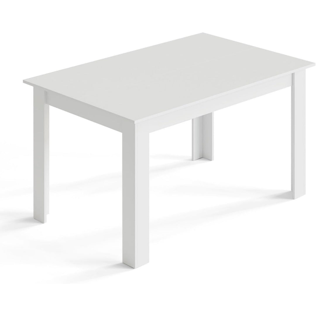 Mondeer Esstisch Weiß holz Kuechentisch fuer 4-6 Personen x x cm Minimalistisches Design