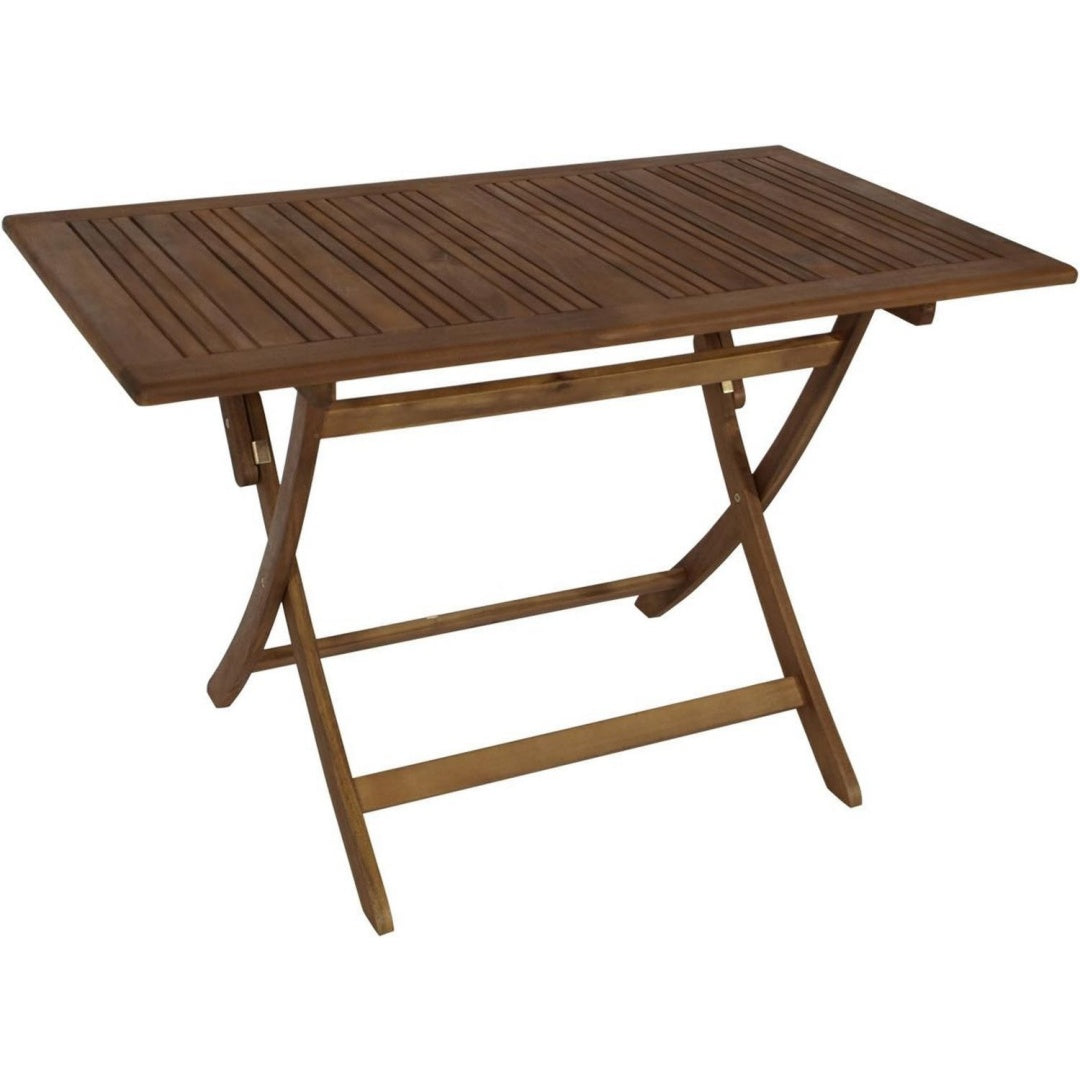Gartentisch Klapptisch Maracana Grau 70x120cm Akazie geoelt