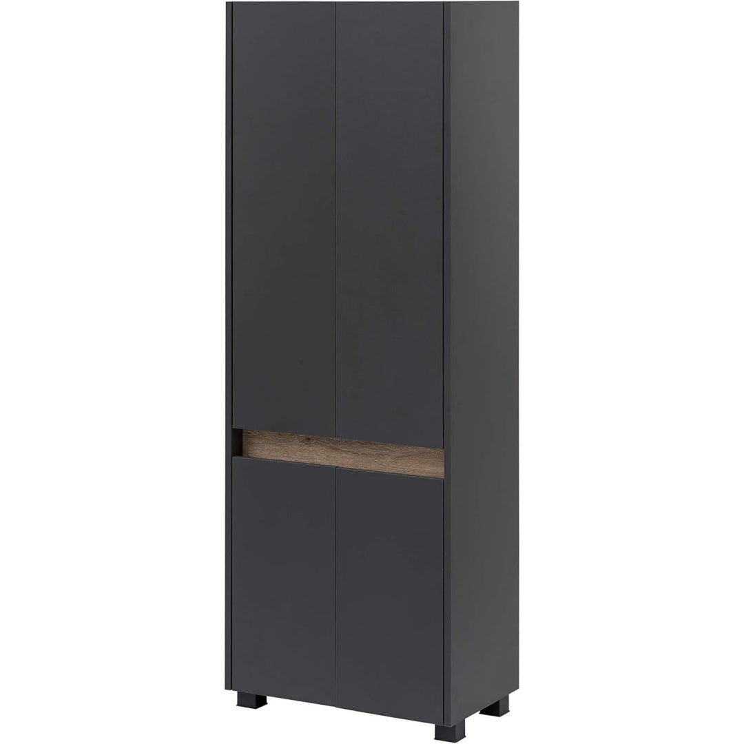 Hochschrank 701515 Cosmo anthrazit 57 x 164,5 x 33 cm (BxHxT